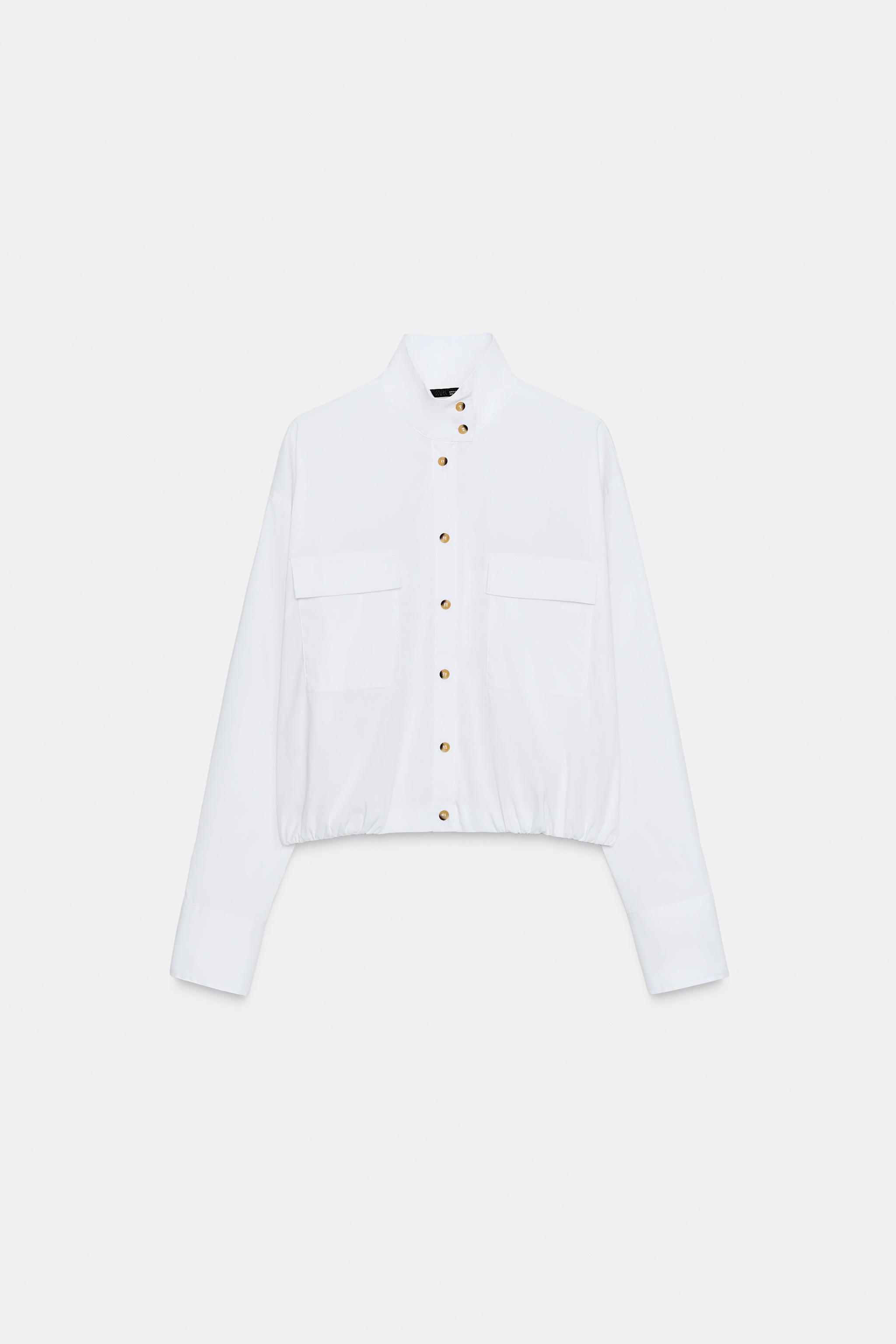 BALLOON POPLIN SHIRT